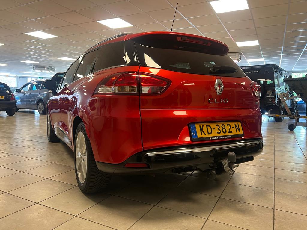 Renault Clio Estate 0.9 TCe Limited Airco, Cruise controle,, 898 cc, Stof, Gebruikt, 580 kg
