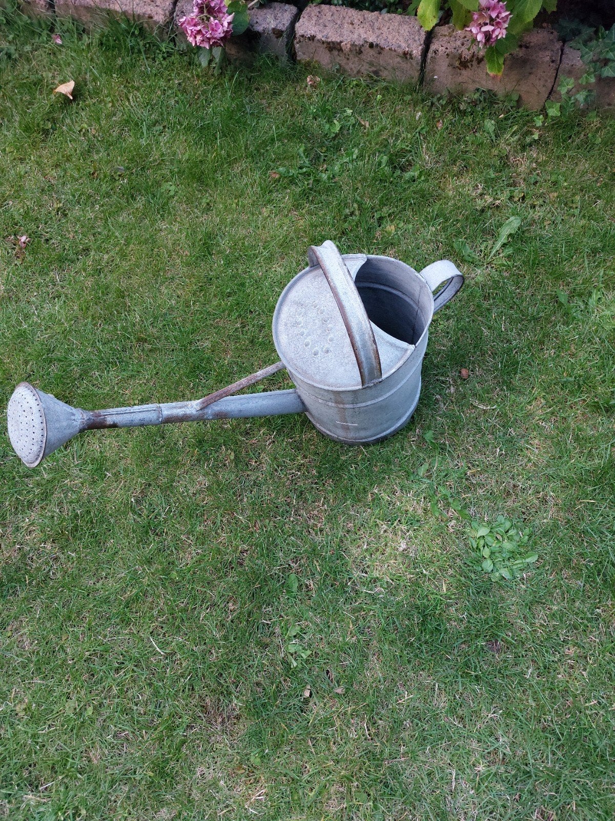 Vintage zinken gieter, Ophalen of Verzenden