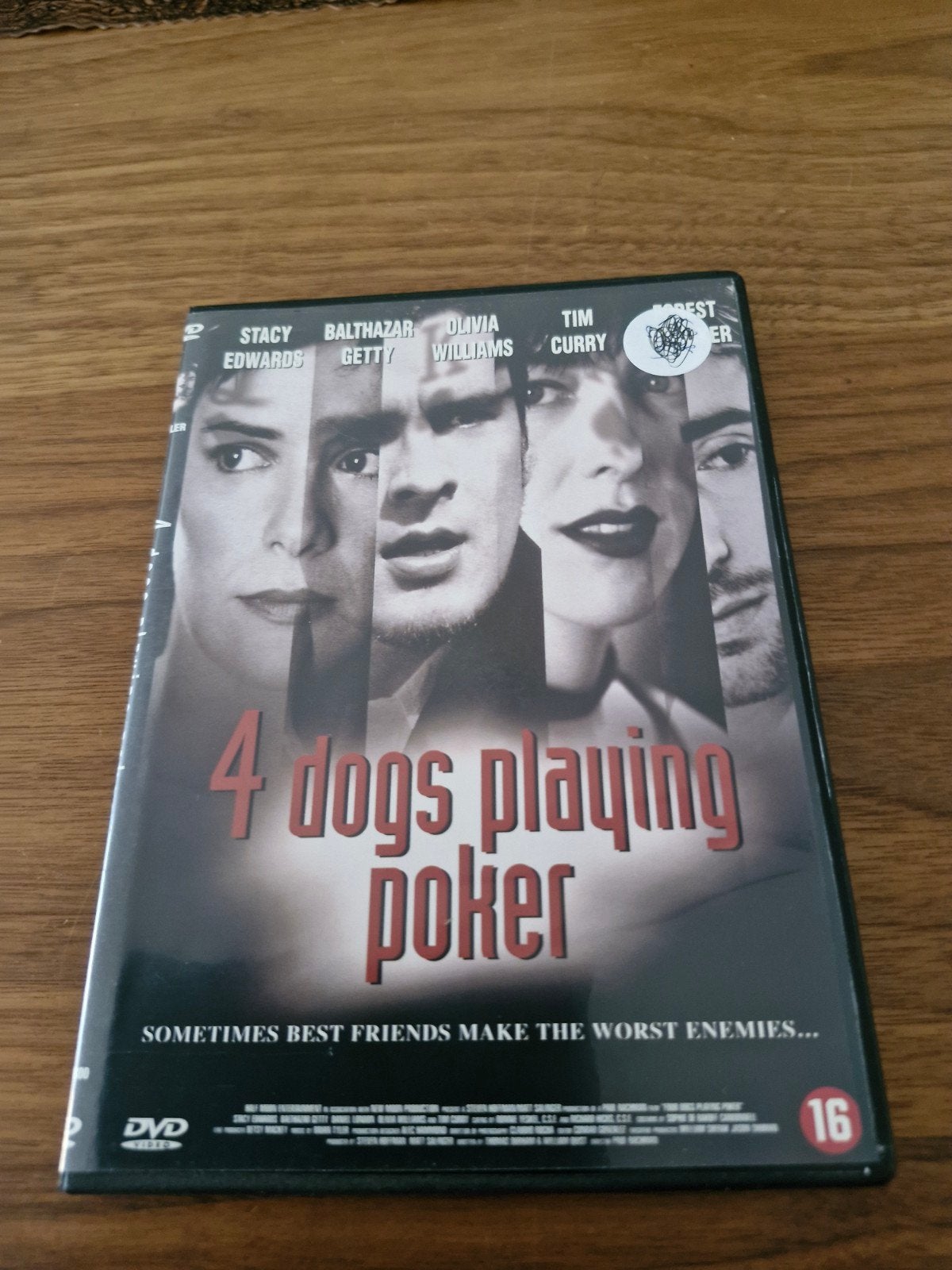 4 Dogs Playing Poker DVD - Misdaadthriller, Cd's en Dvd's, Maffia en Misdaad, Vanaf 16 jaar, Bonusmateriaal, Nederlands
