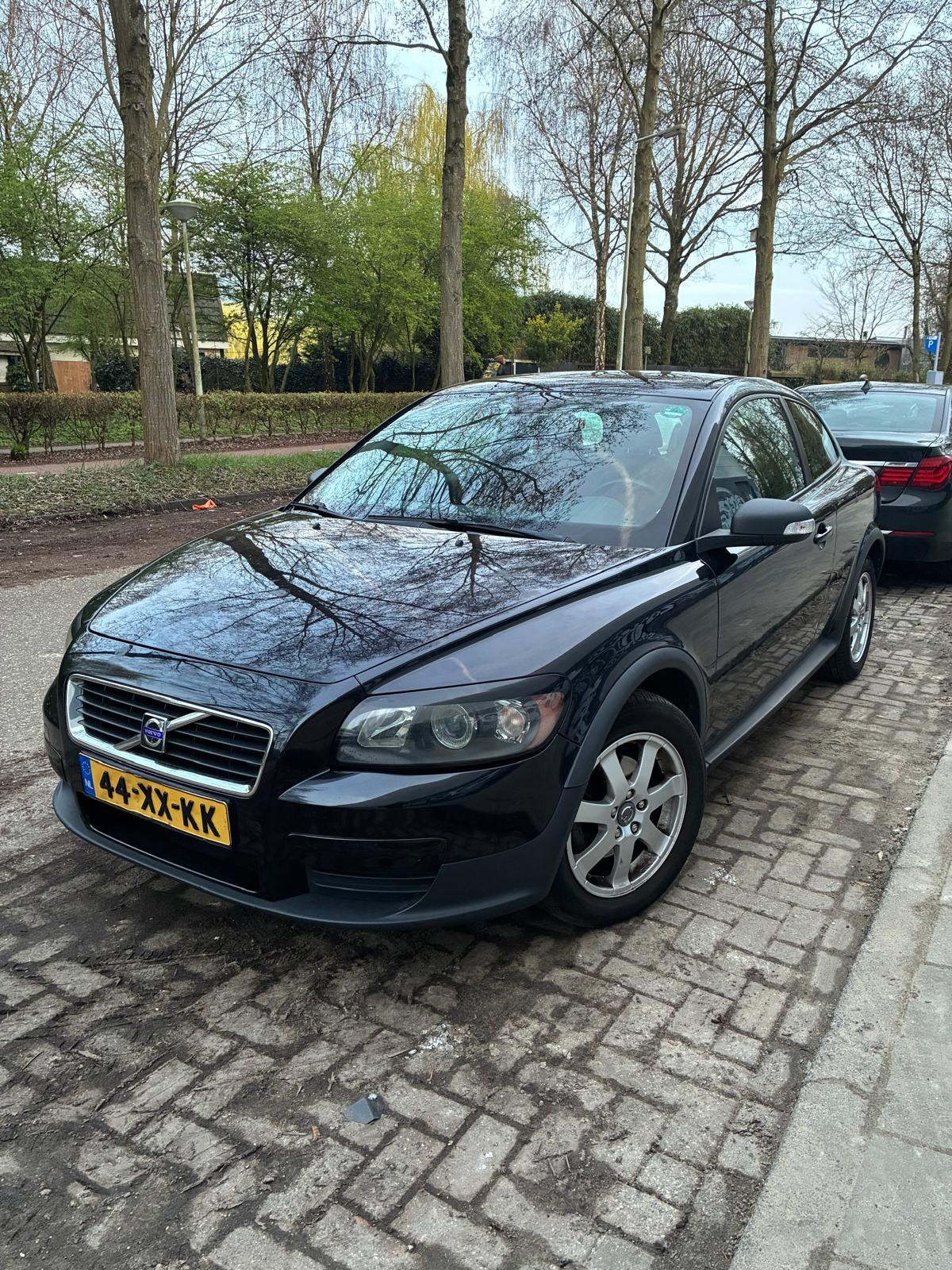 Volvo C30 1.8  2007 Zwart, Voorwielaandrijving, 125 pk, 4 cilinders, 4 stoelen