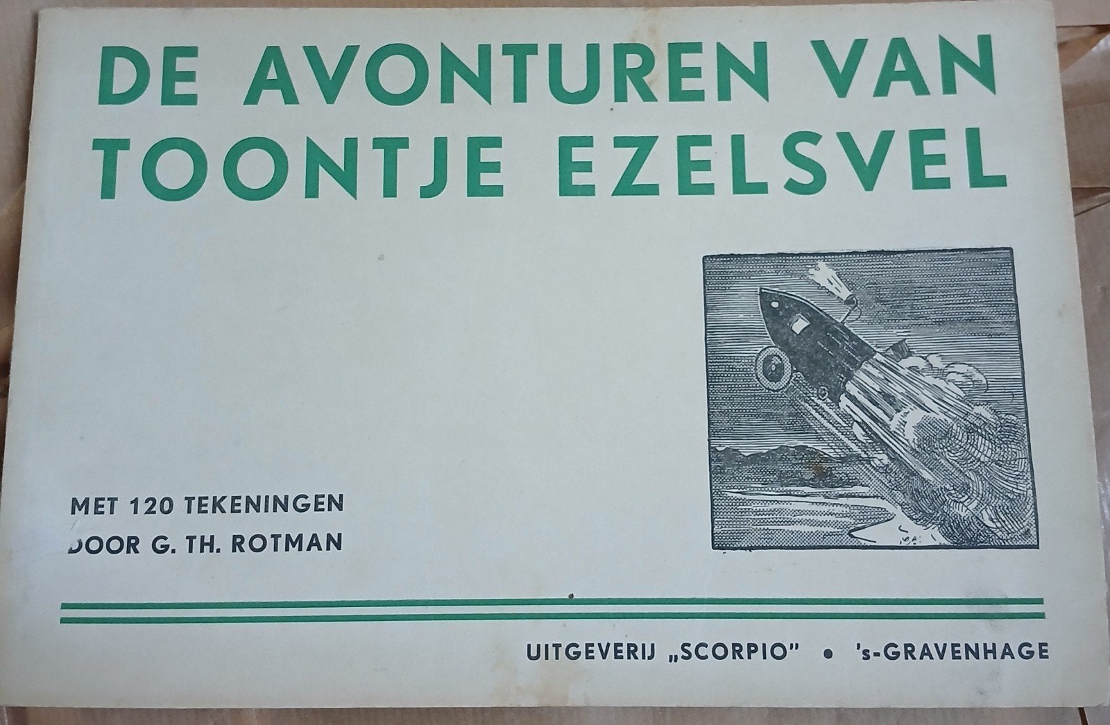 De Avonturen van Toontje Ezelsvel - G. Th. Rotman, Ophalen of Verzenden, Gelezen, G. Th. Rotman, Fictie algemeen