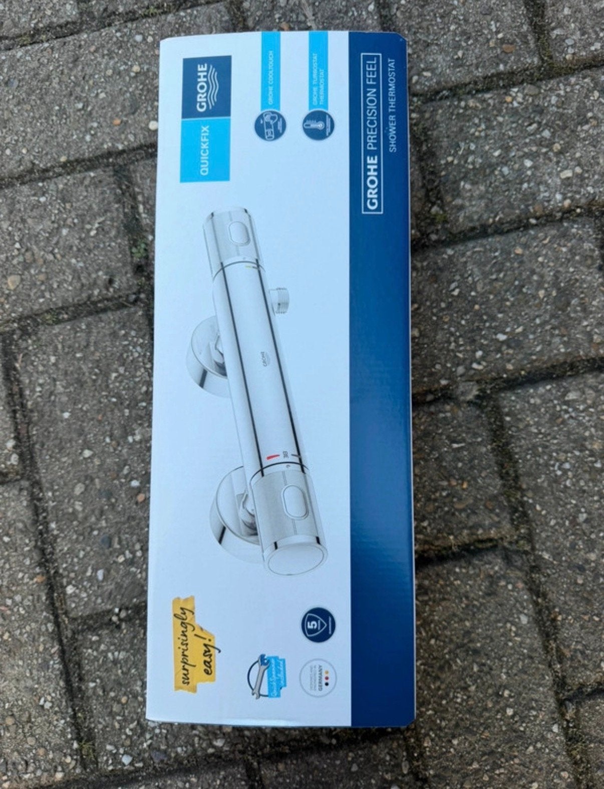 Grohe Precision Feel Douchethermostaat - Nieuw in doos, Verzenden, Nieuw, Chroom, Douche