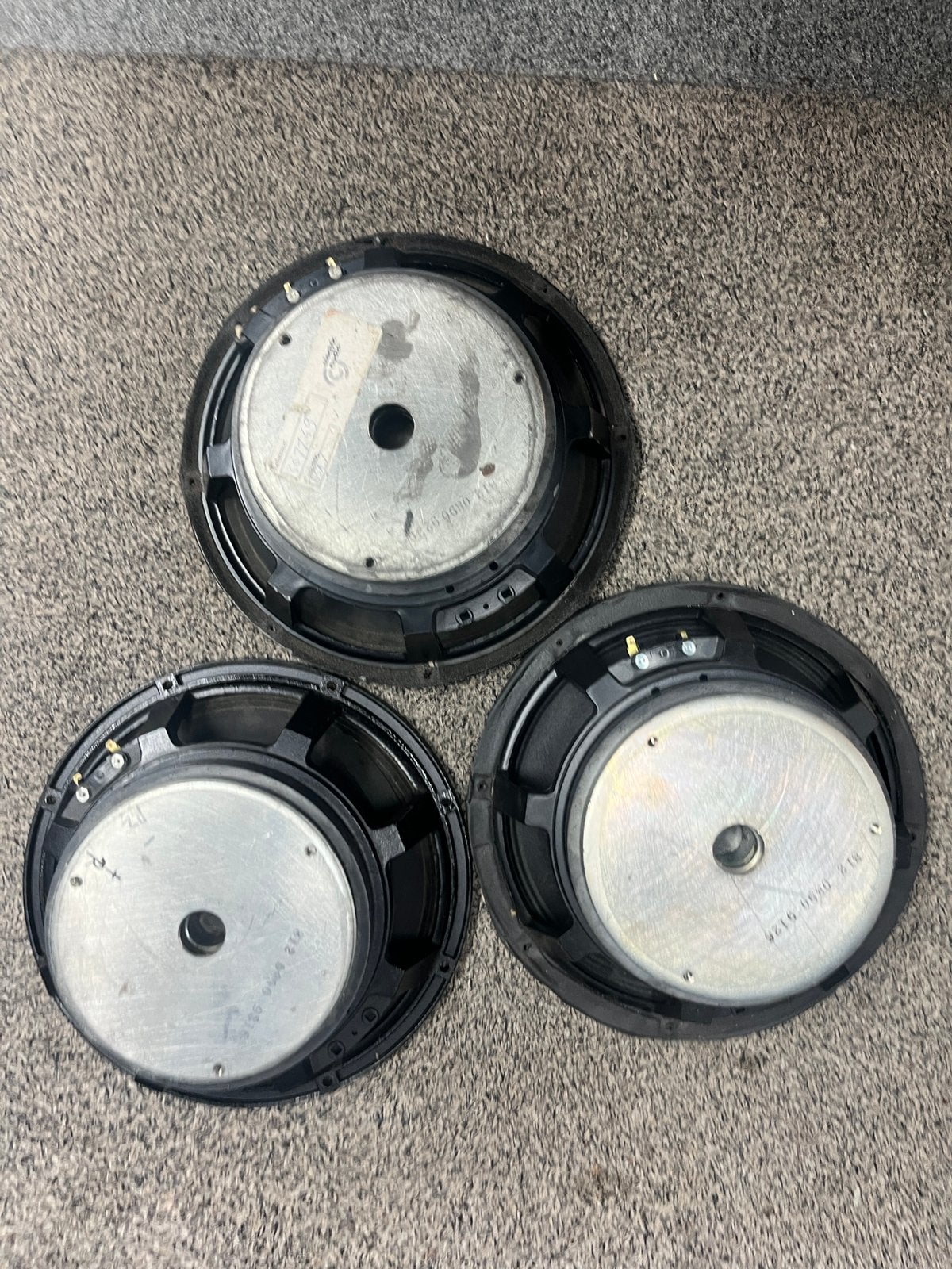 3x evm-12s speakers, Ophalen of Verzenden, Zo goed als nieuw, Minder dan 60 watt, Overige merken