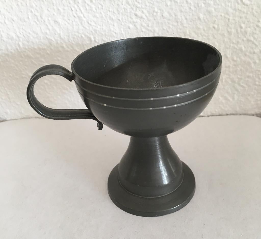 Tinnen Mini Kelk, Ophalen of Verzenden