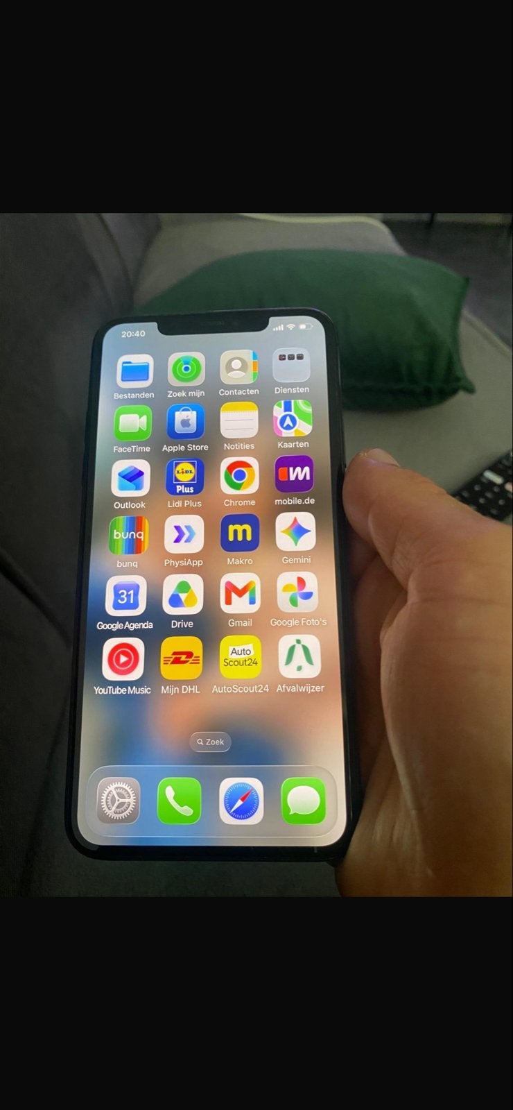 iPhone 11 Pro Max 256GB - Goede staat, batterij 77%, 256 GB, Zwart, Ophalen of Verzenden, Zonder simlock