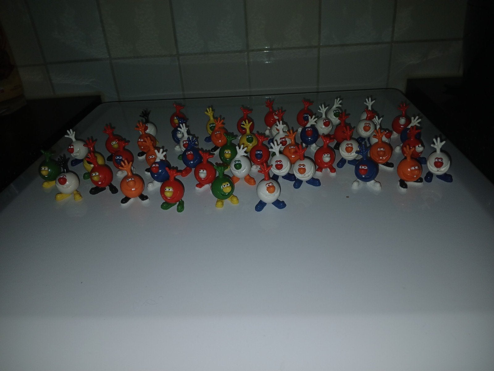 Grote verzameling van 30+ Smurfen-achtige figuren, Verzamelen, Poppetjes en Figuurtjes, Ophalen, Gebruikt