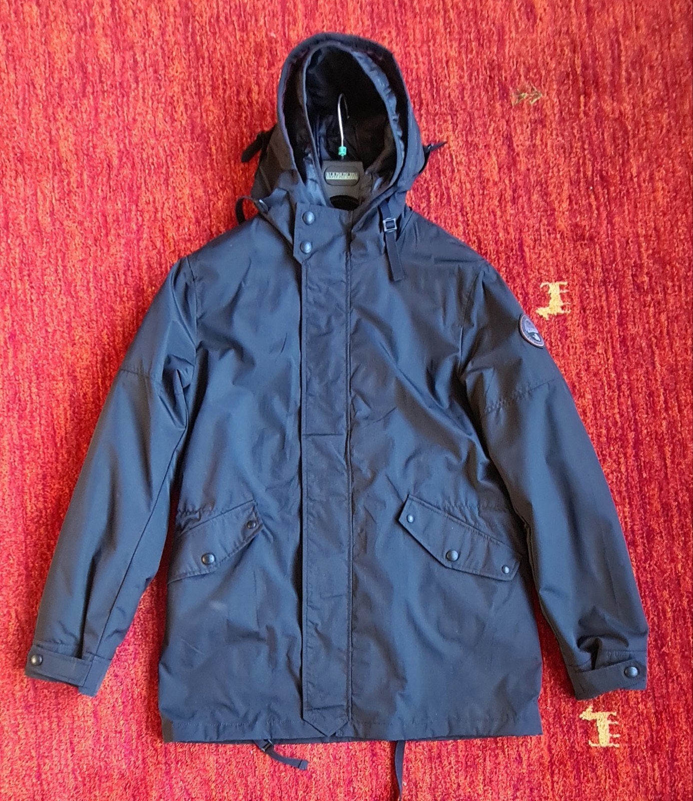 Napapijri Rainforest Winter 1 Jas XXL - Zwart, Zwart, Nieuw, Overige maten, Ophalen of Verzenden