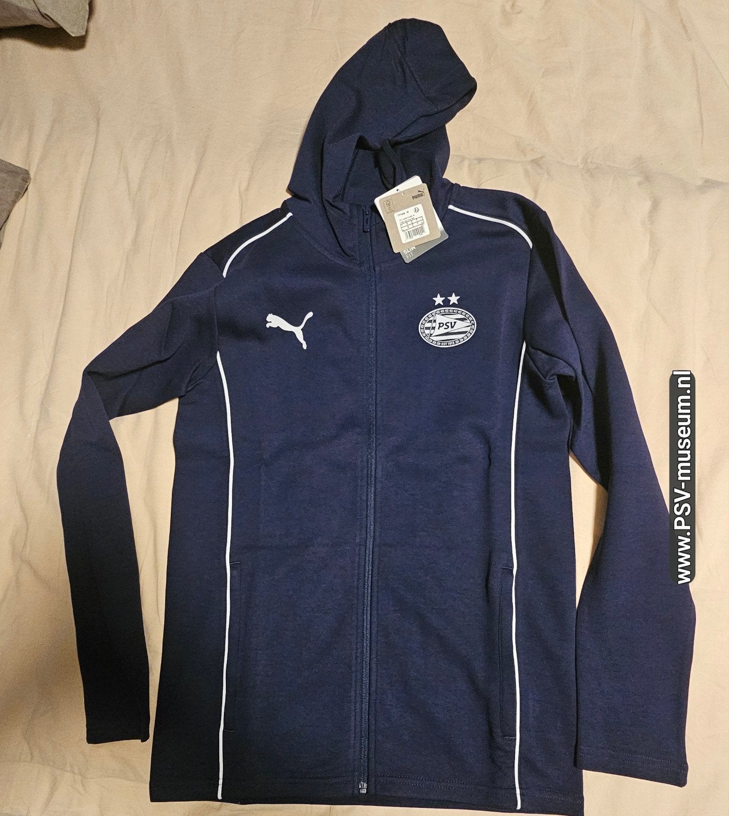 PSV Vest Maat S Nieuw met Kaartjes, Puma, Blauw, Nieuw, Ophalen of Verzenden