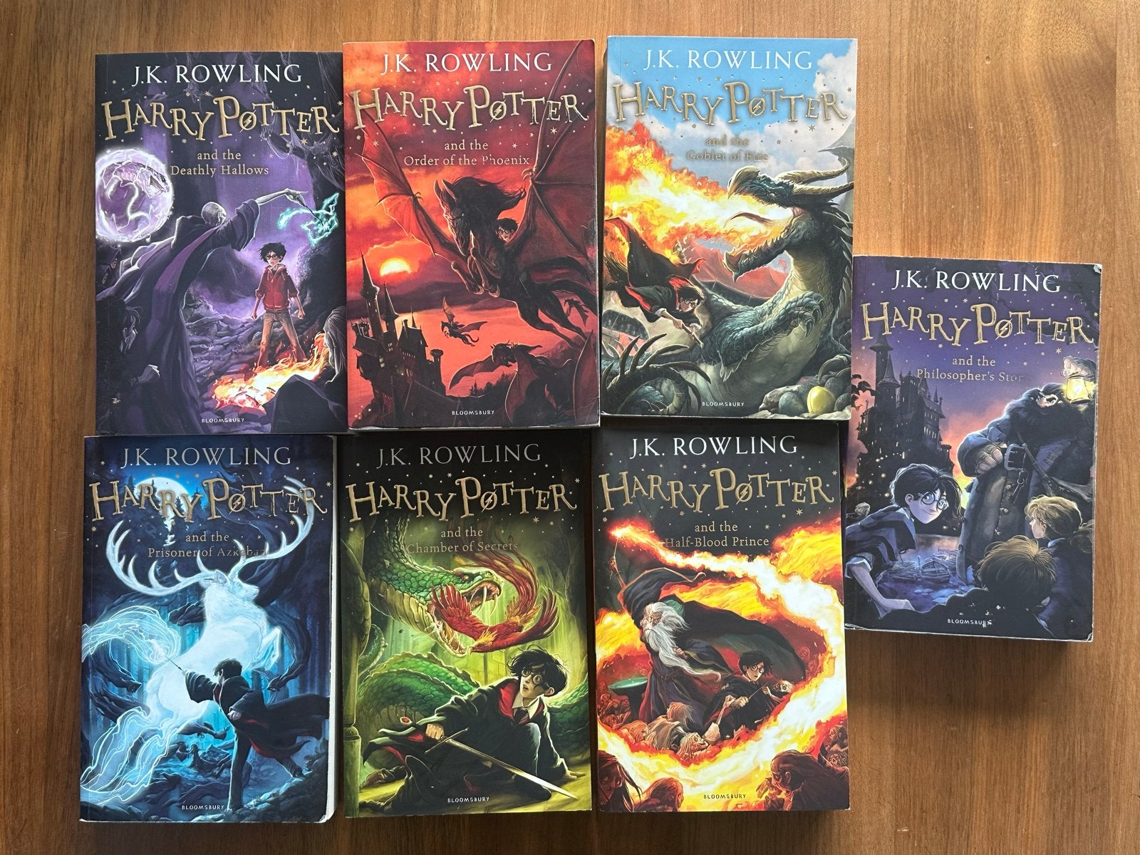 Harry Potter Complete Collection - 7 Boeken Boxset, Ophalen of Verzenden, Zo goed als nieuw
