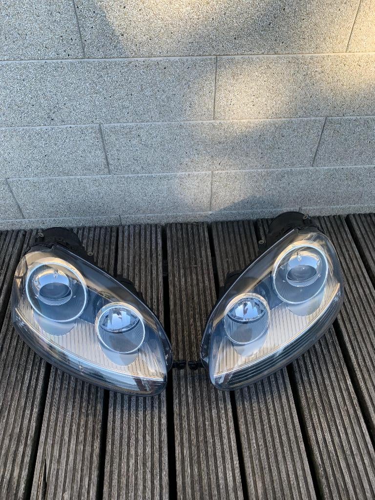 Originele xenon koplampen voor Golf 5 GTI GT JETTA VS4 R32, Auto-onderdelen, Verlichting, Ophalen of Verzenden, Gebruikt, Volkswagen