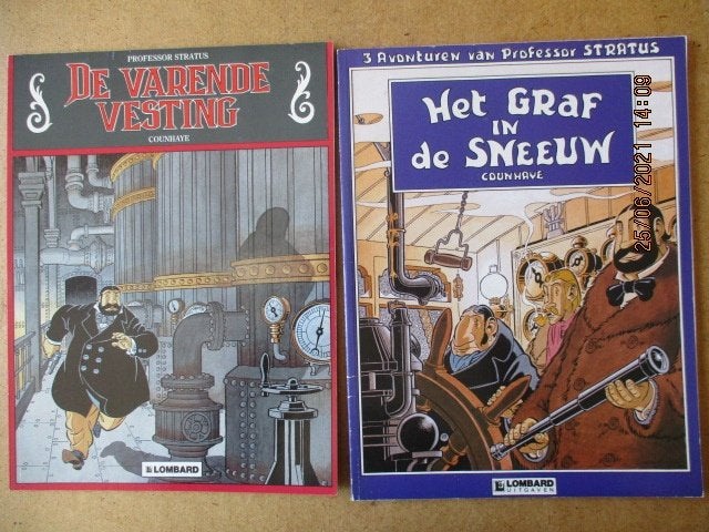 adv3744 professor stratus, Boeken, Eén stripboek, Ophalen, Gelezen