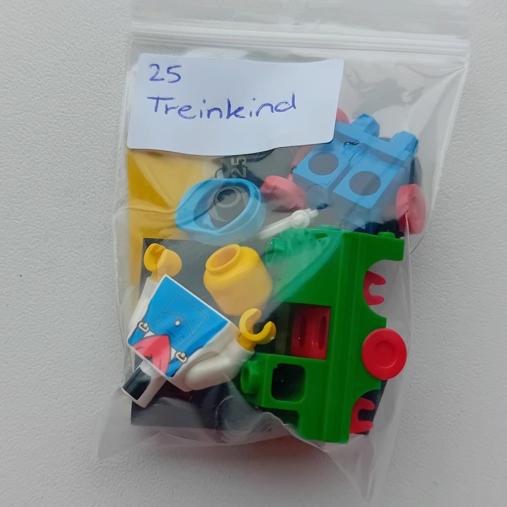 Lego minifiguur Treinkind,  nieuw, CMF 25, Ophalen of Verzenden, Nieuw, Complete set, Lego