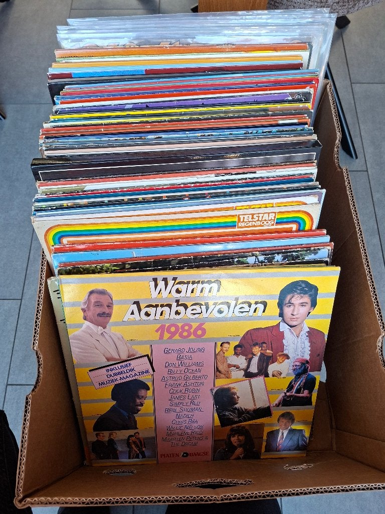 70 Lp's  diverse artiesten (ds5), Ophalen, LP, Gebruikt, Overige genres