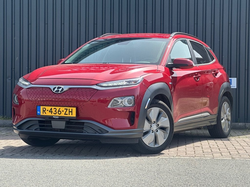 Hyundai Kona EV Fashion 64 kWh SOH 95.3 %|CAMERA, Auto's, Hyundai, Stof, Gebruikt, 174 min, Automatische klimaatregeling