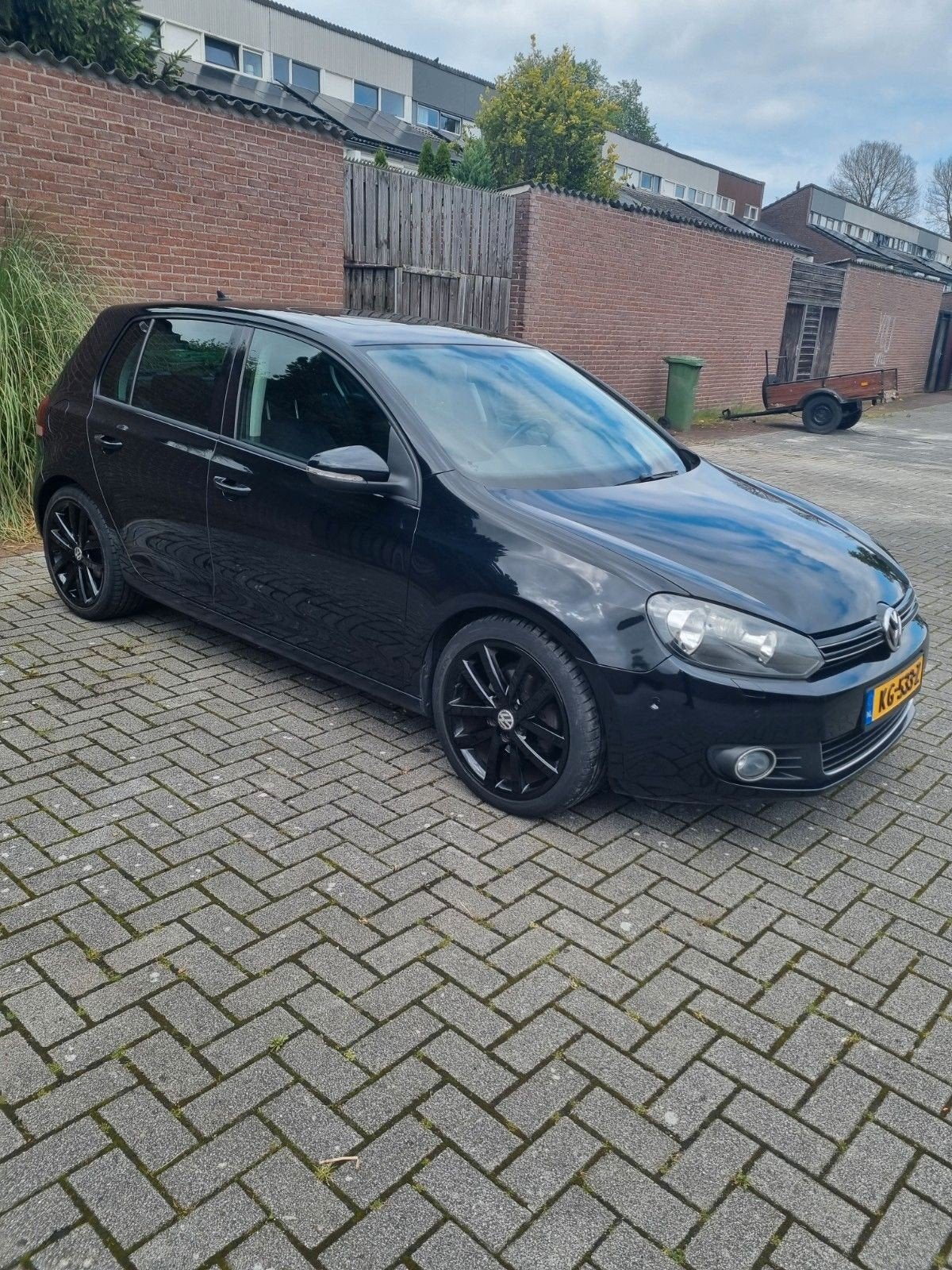 Volkswagen Golf 1.4 TSI 90KW DSG 2009 Zwart, 4 cilinders, 650 kg, 1216 kg, Geïmporteerd