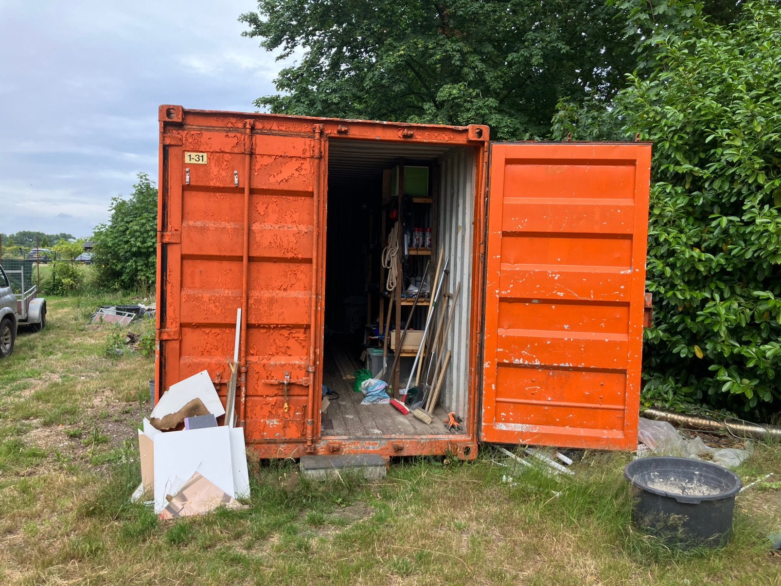 Container 20 ft, Doe-het-zelf en Verbouw, Containers, Ophalen