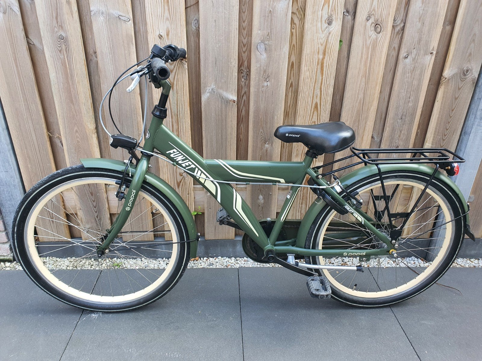 Popal Funjet 24 inch Jongensfiets 3 versnellingen, Fietsen en Brommers, Fietsen | Jongens, Ophalen, Terugtraprem, 24 inch, Popal funjet