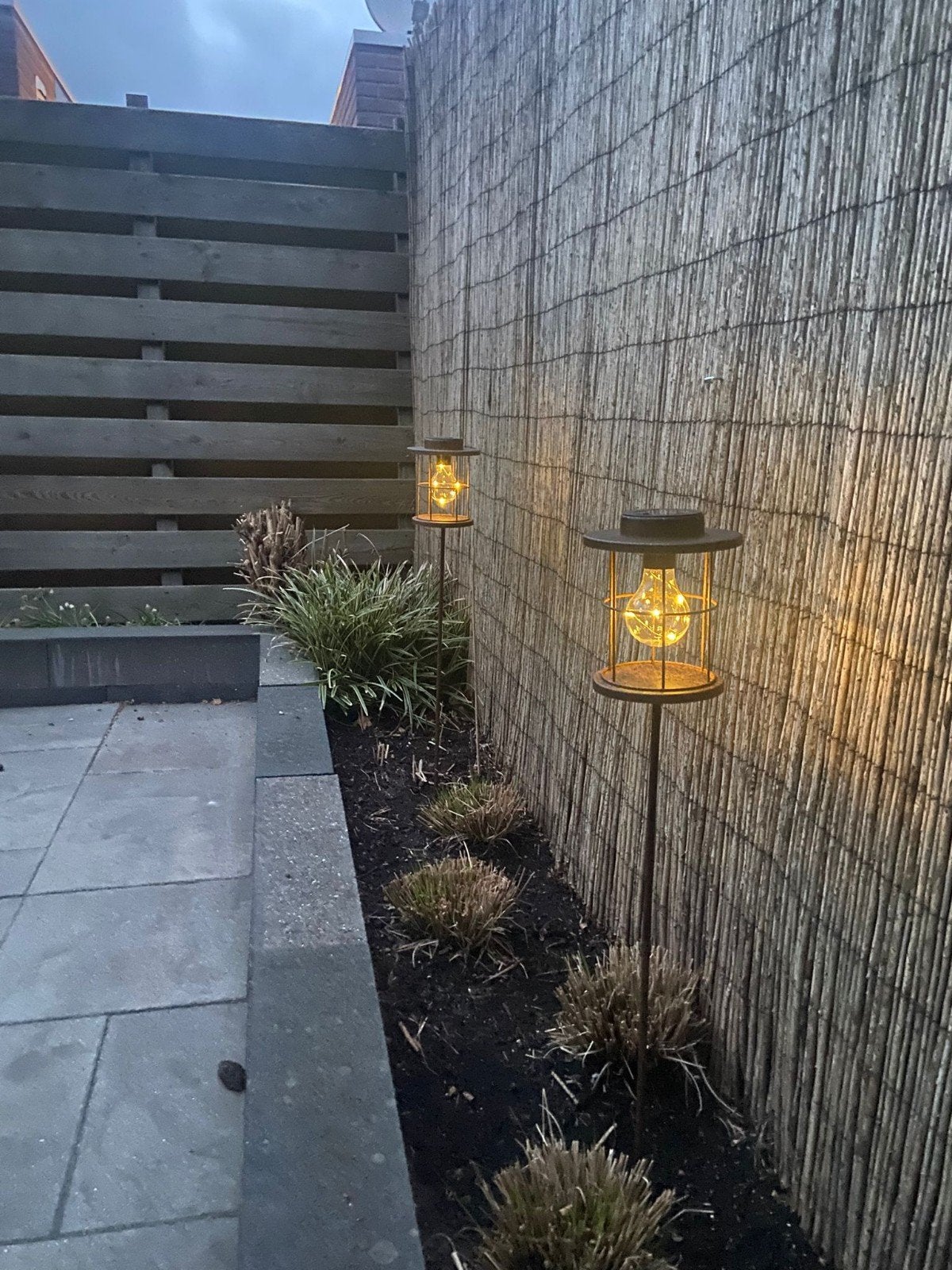 Led tuin lamp roestbruin sober,landelijk, Nieuw, Ophalen of Verzenden, X, X