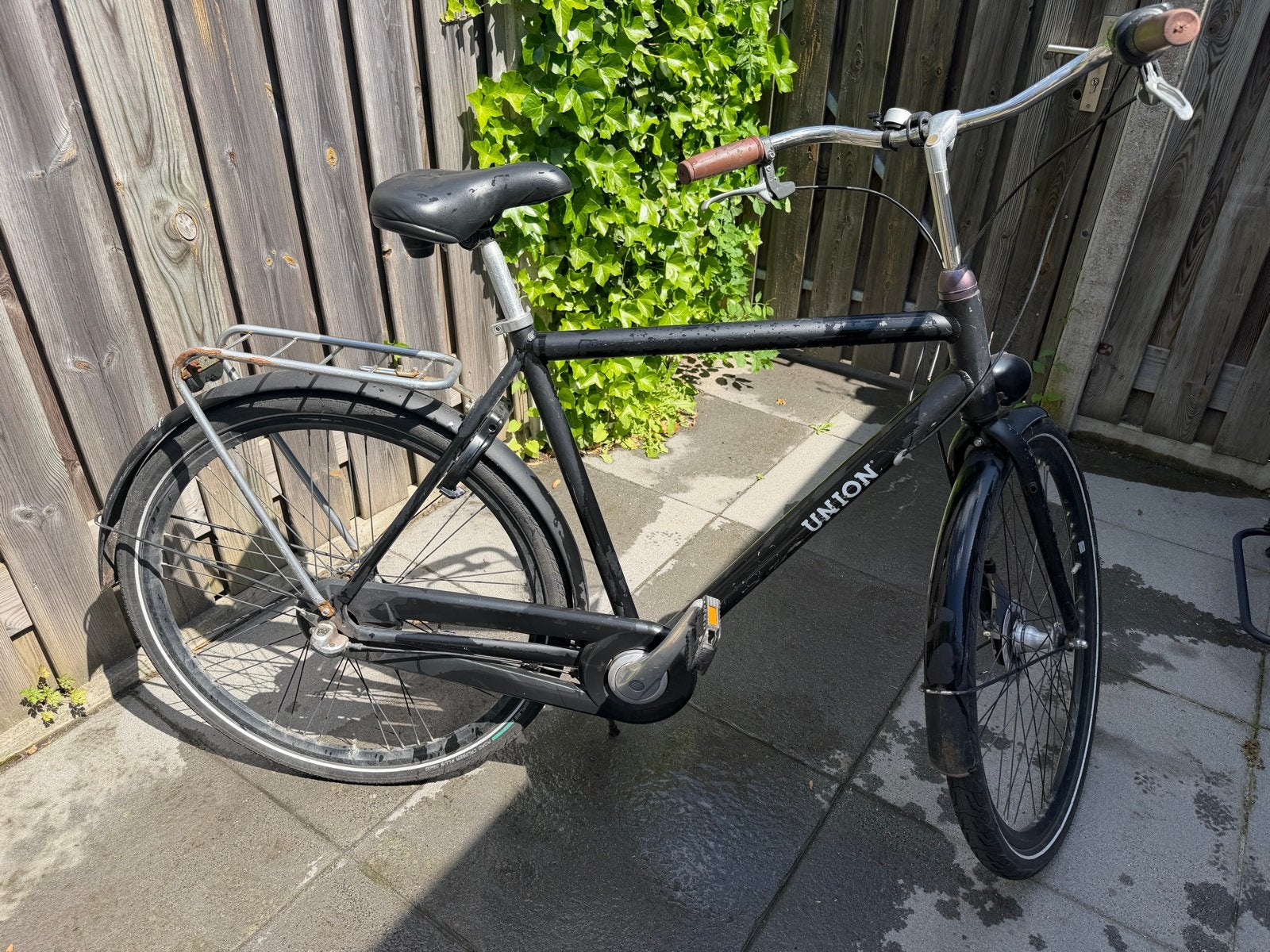 Union fiets met los remkabel, Ophalen, Gebruikt, Stadsfiets, Remmen