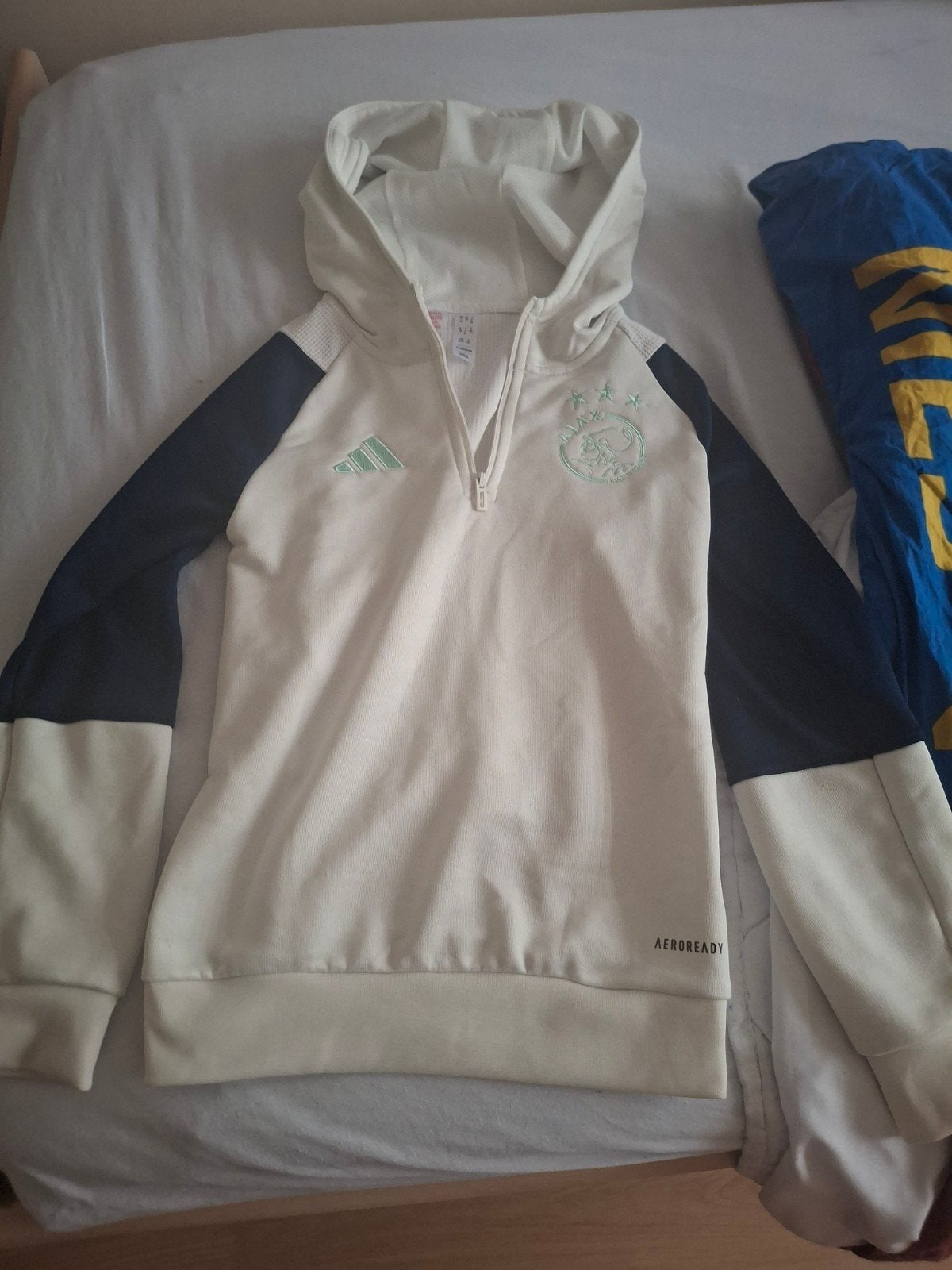 ajax Hoodie 128, Ophalen of Verzenden, Gebruikt, Jongen of Meisje, Trui of Vest