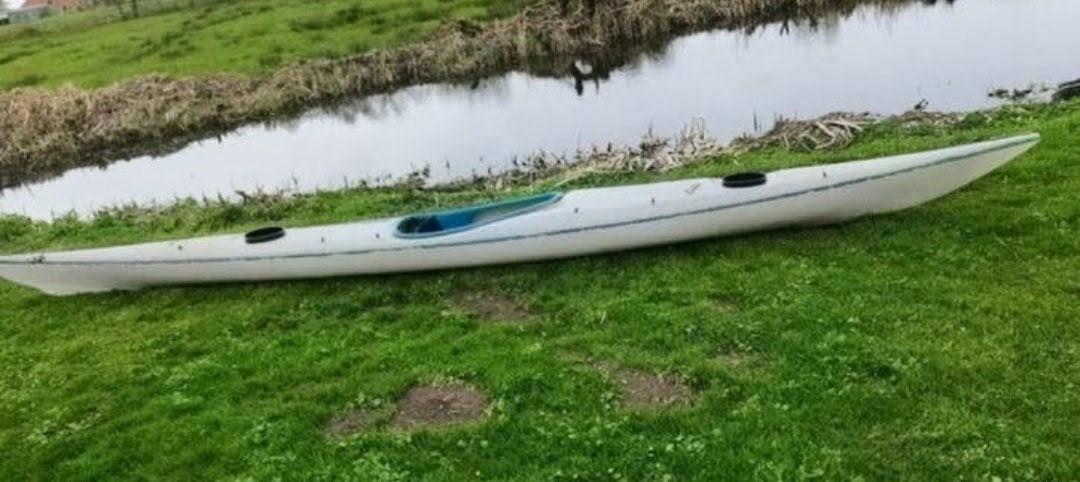 Kajak kayak kano, Ophalen of Verzenden, Eén persoon, Kajak, Met peddels