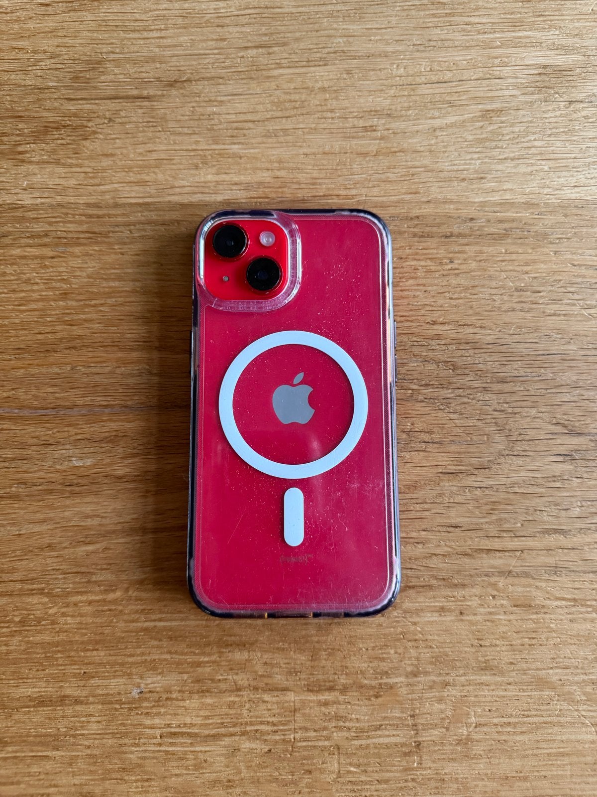 iPhone 14 Rood - 128 GB - Batterij 80%, Ophalen, 128 GB, Zo goed als nieuw, Zonder simlock
