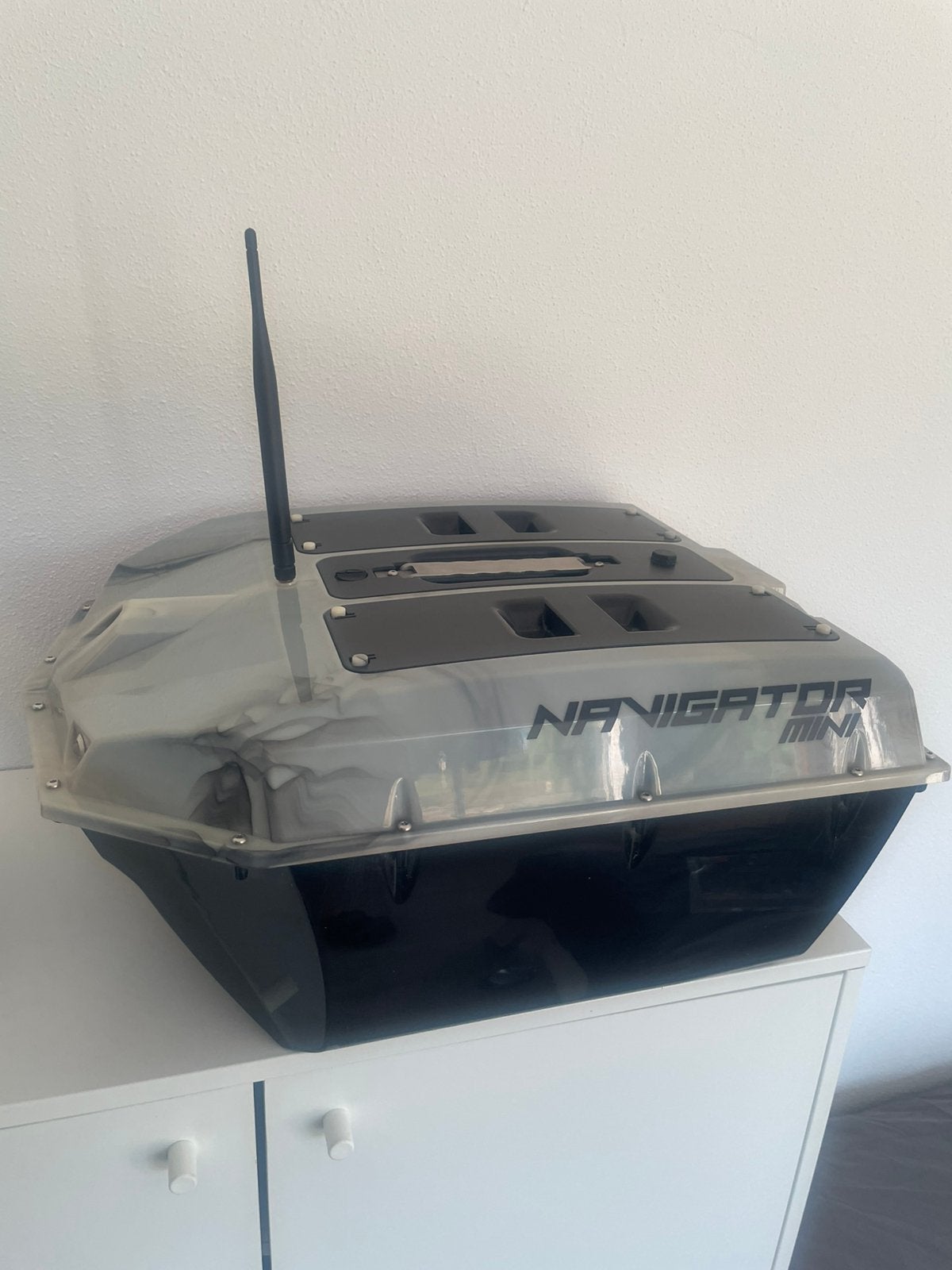 navigator mini voerboot marmer wit raymarine dragonfly 5 pro, Ophalen, Zo goed als nieuw, Overige typen