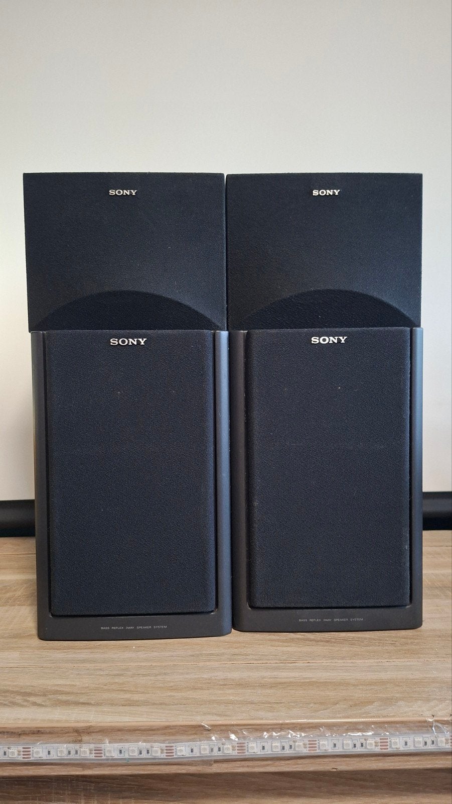 4x Sony luidsprekers – SS-H1200 + SS-SR290, Ophalen, Gebruikt, Speakerset, Sony