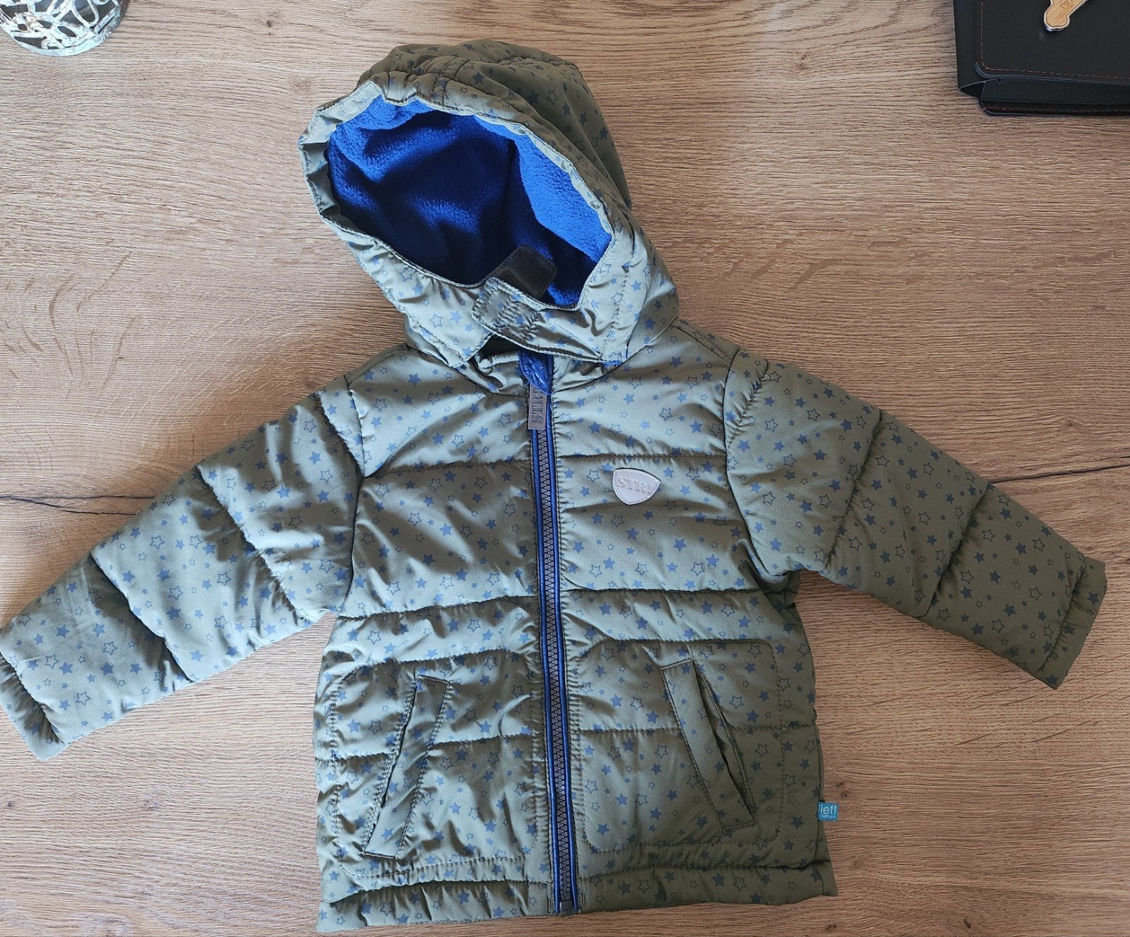 Lief! Lifestyle winterjasje maat 80 met sterrenprint, Jongetje of Meisje, Nieuw, Ophalen of Verzenden, Lief! Lifestyle