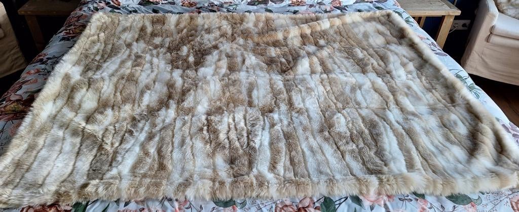Riverdale Plaid Faux Fur Deken - Zacht en Warm., Ophalen of Verzenden, Zo goed als nieuw