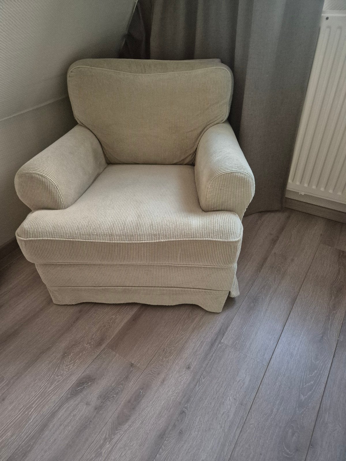 Fauteuil stoel IKEA Ektorp, Ophalen, Gebruikt, Minder dan 75 cm, 100 tot 125 cm