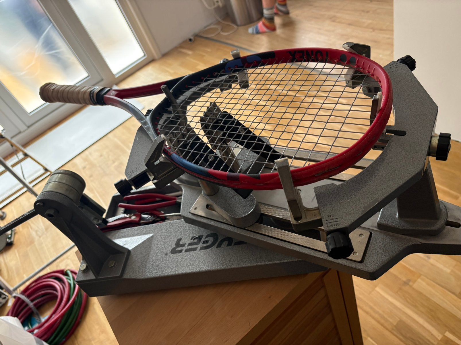 Tennis Racketbespanner, L00, Zo goed als nieuw, Racket, Ophalen
