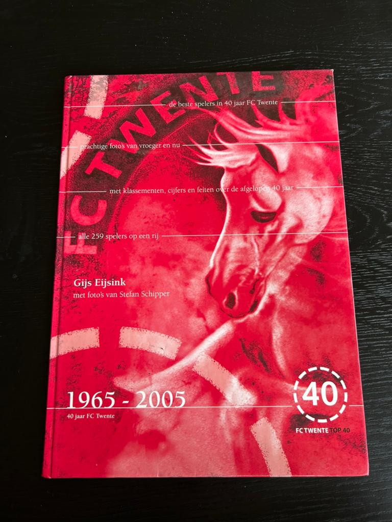G. Eijsink - FC Twente Top 40, Ophalen of Verzenden, Zo goed als nieuw, G. Eijsink, Sport