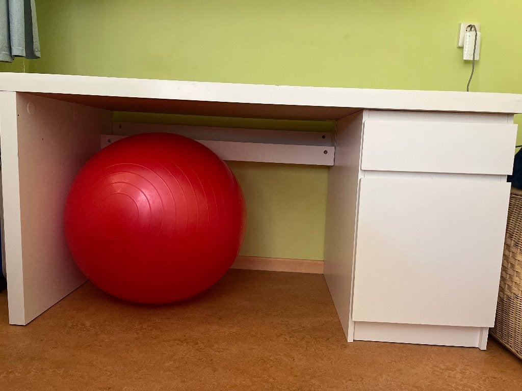 Bureau Ikea, Huis en Inrichting, Bureaus, Ophalen, Demontabel, Gebruikt, 140 cm
