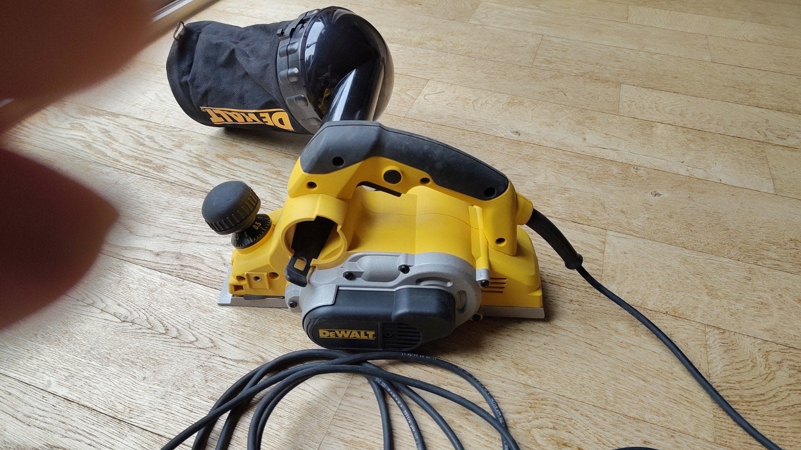 DeWalt D26500-QS Type 01 elektrische schaafmachine, Ophalen of Verzenden, Gebruikt, Overige typen, DeWalt