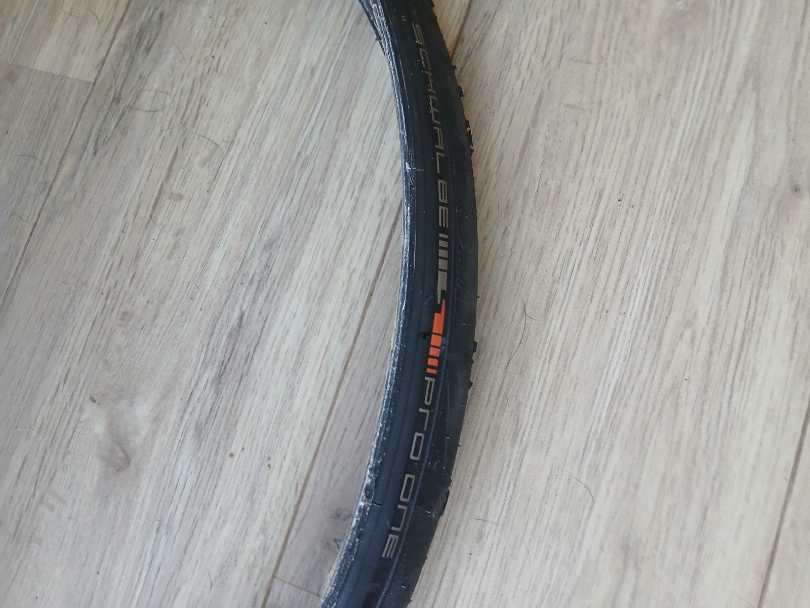Schwalbe Pro One TLE 30MM (gebruikt), Fietsen en Brommers, Fietsonderdelen, Gebruikt, Band, Schwalbe, Ophalen of Verzenden