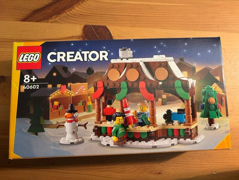 LEGO Creator 40602 Wintermarkt Kraampje - Nieuw in doos, Ophalen of Verzenden, Nieuw, Overige merken