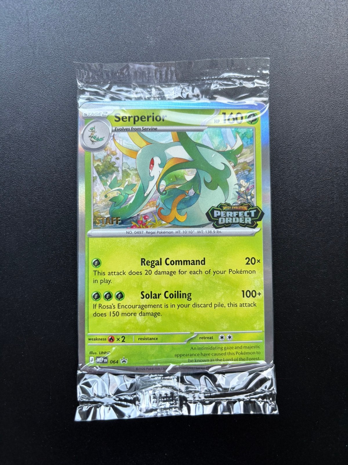 Perfect Order STAFF Promo Pack // Factory Sealed, Ophalen of Verzenden, Nieuw, Meerdere kaarten, Foil