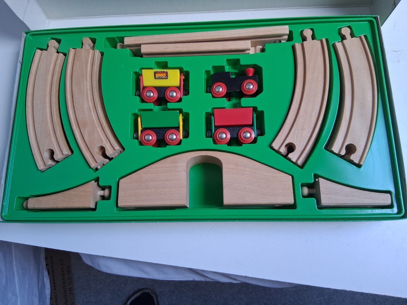 orgenele Brio treinbaan, Ophalen of Verzenden, Zo goed als nieuw