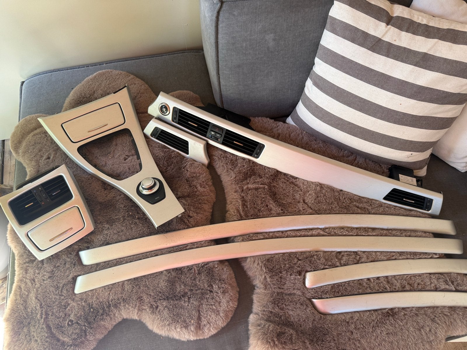 BMW E92/E93 Interieurlijsten Aluminium – Origineel BMW, Ophalen of Verzenden, BMW