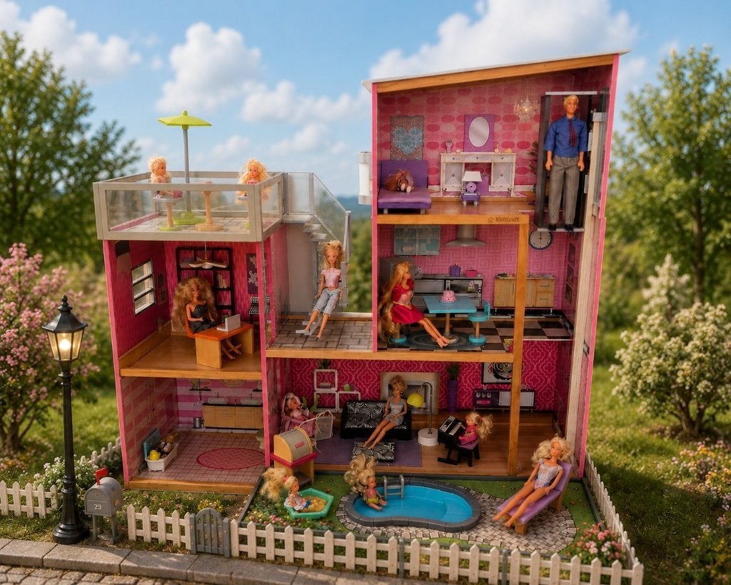 Poppenhuis Kid Kraft., Ophalen of Verzenden, Zo goed als nieuw, Poppenhuis