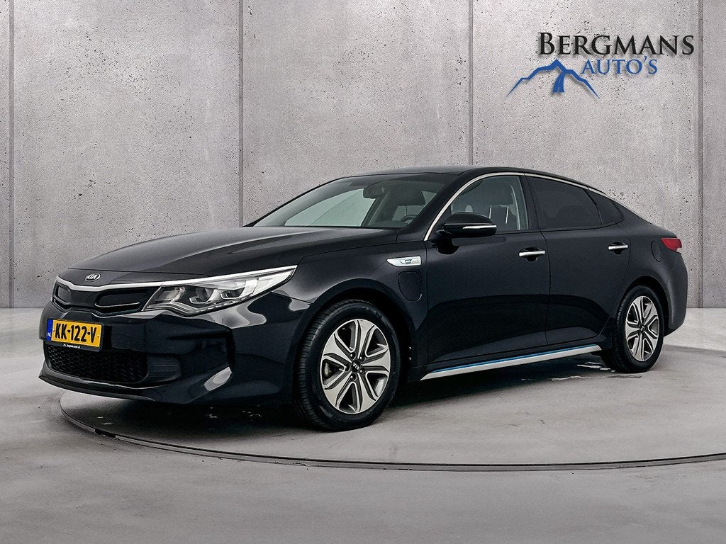 Kia Optima // 2.0 GDI PHEV Business DynamicLine // STOELVERW, Gebruikt, 4 cilinders, Optima, Zwart