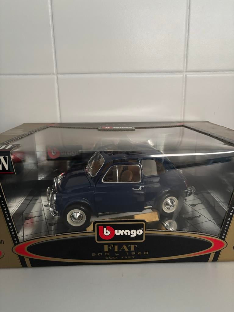 Burago Fiat 500 L 1968 - Nieuw in doos, Ophalen, Nieuw, Auto