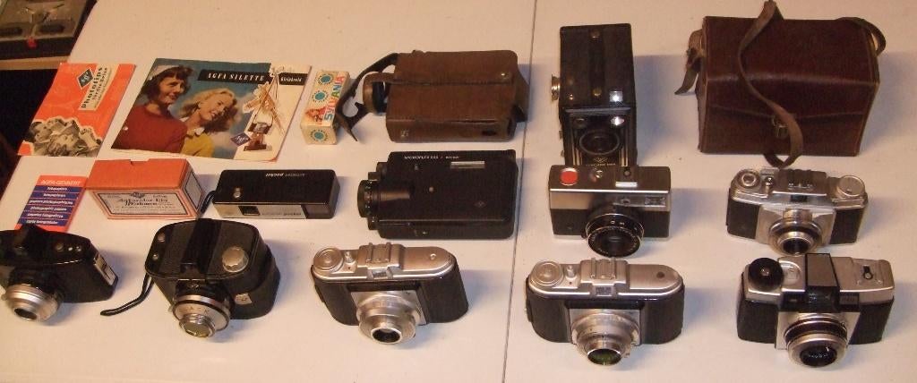 Verzameling analoge Agfa camera´s, Ophalen of Verzenden, Gebruikt, Compact, Overige Merken