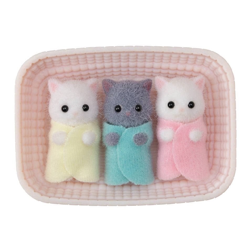 Sylvanian Families Perzische Kat Drieling, Ophalen, Nieuw, Jongen of Meisje