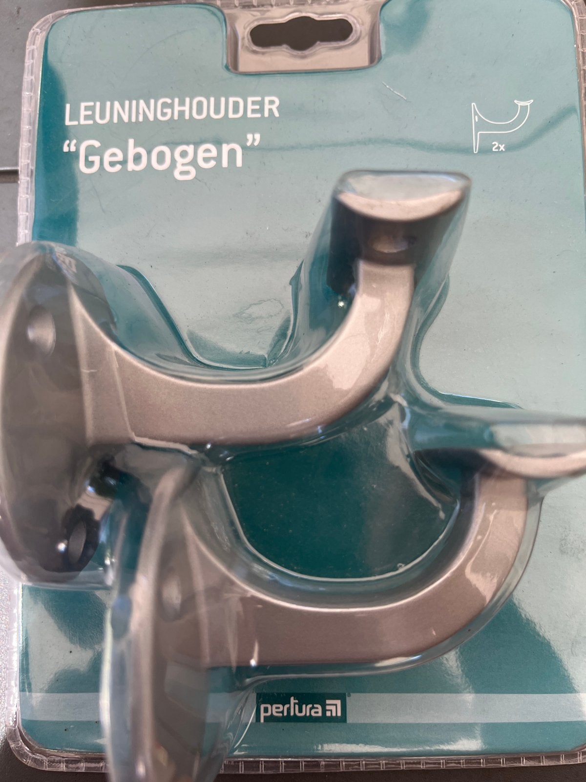 Leuninghouder "Gebogen" - Perfora - Nieuw, Ophalen, Nieuw, Overige materialen, Overige typen