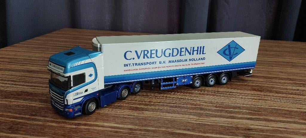 Tekno C. Vreugdenhil, Hobby en Vrije tijd, Modelauto's | 1:50, Ophalen of Verzenden, Zo goed als nieuw, Bus of Vrachtwagen, Tekno