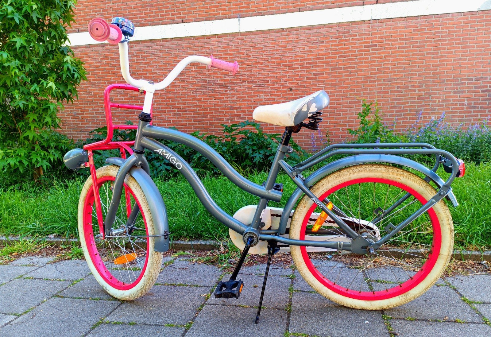 Zeer nette meisjes kinderfiets met werkende verlichting., Ophalen, Gebruikt, Dames