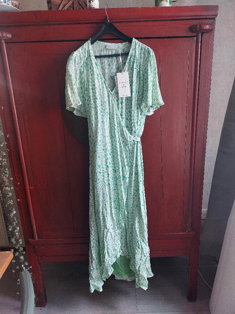 Fabienne Chapot hartjes omslagjurk maat 38/40 nieuw, Maat 38/40 (M), Overige kleuren, Nieuw, Ophalen of Verzenden