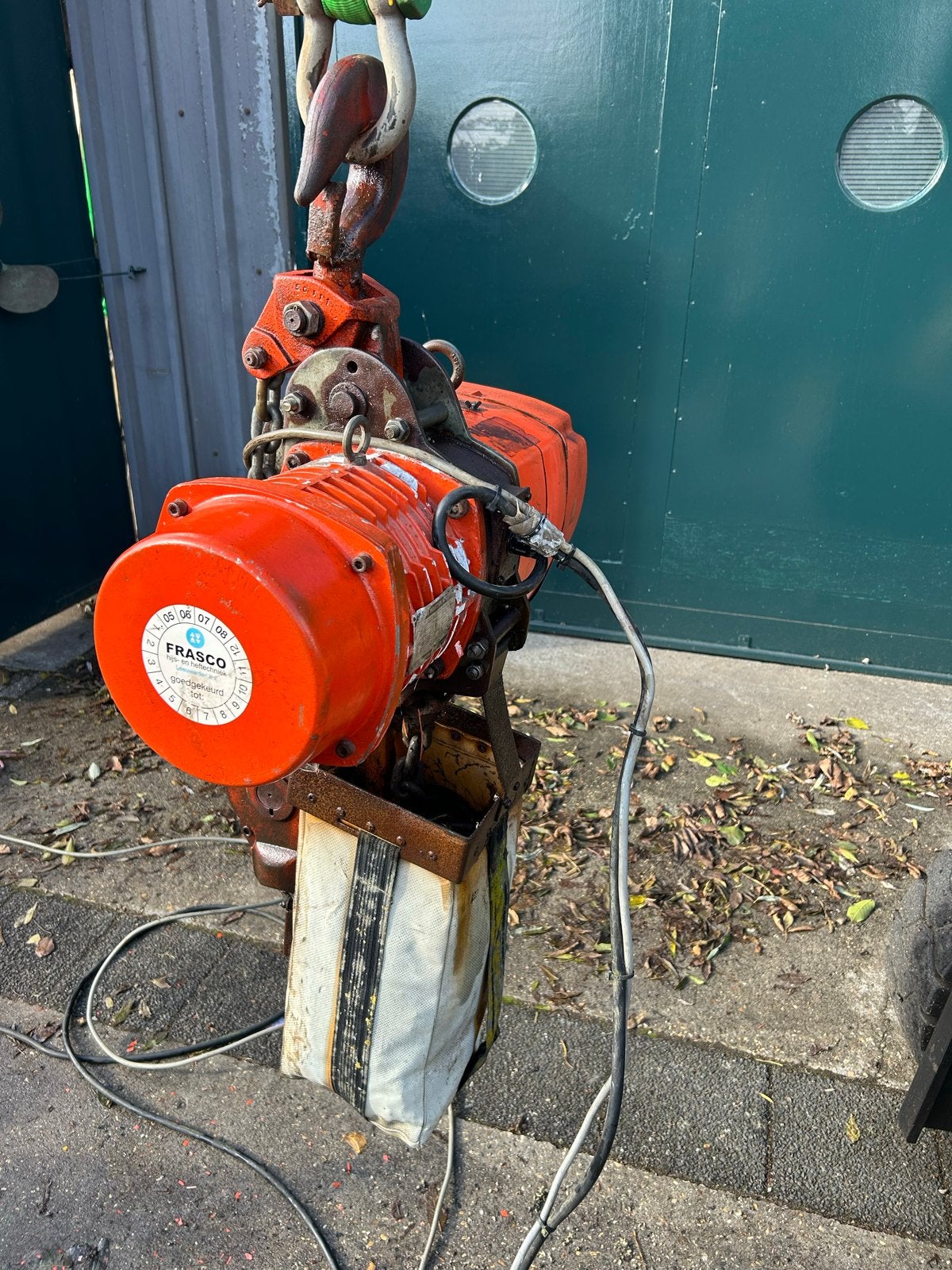Elektrische kettingtakel 5 ton - Frasco, Ophalen, Gebruikt, Elektrisch